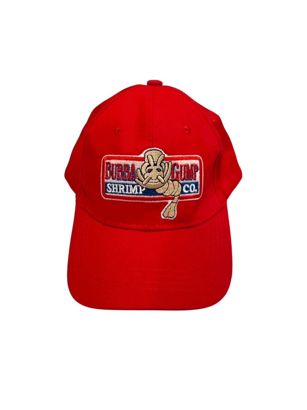 Bubba Gump Shrimp Company Unisex Red Adjustable Baseball Cap Forrest Gump